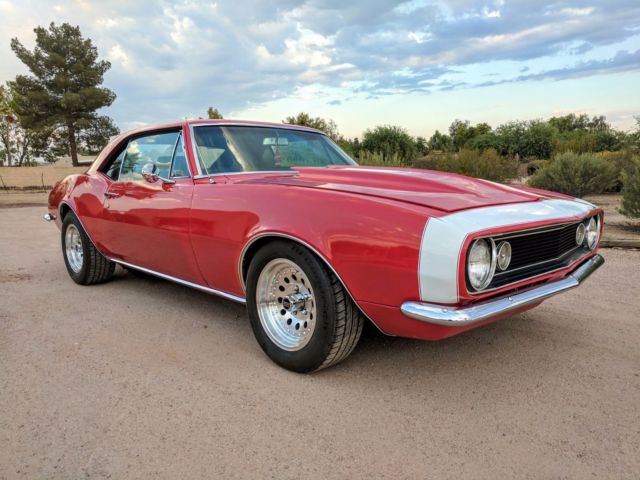 1967 Red Chevrolet Camaro Coupe