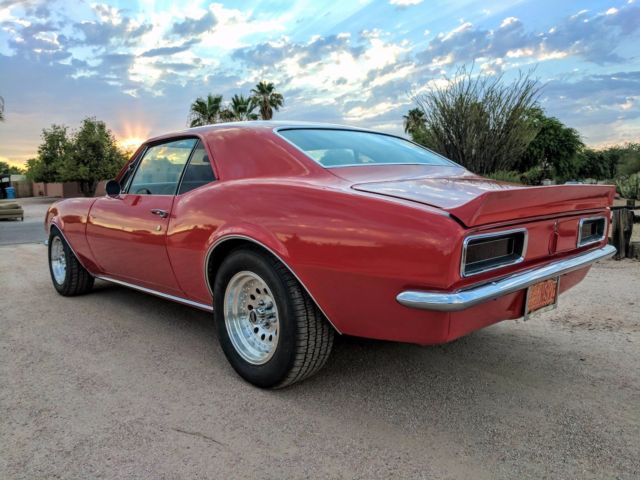 1967 Red Chevrolet Camaro Coupe