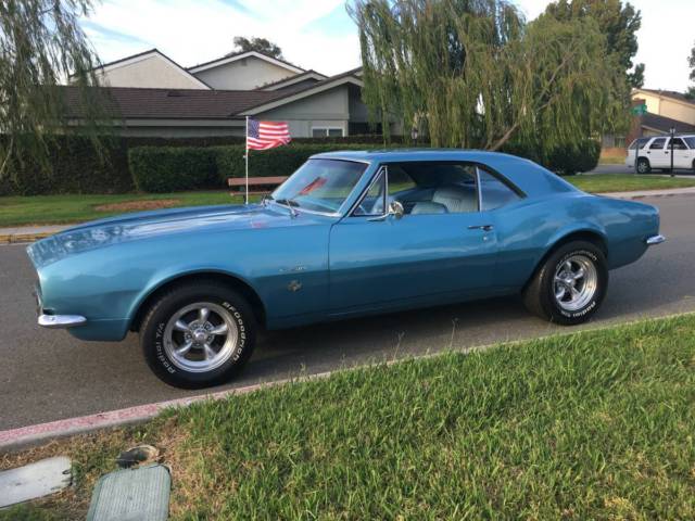 1967 Blue Chevrolet Camaro Coupe
