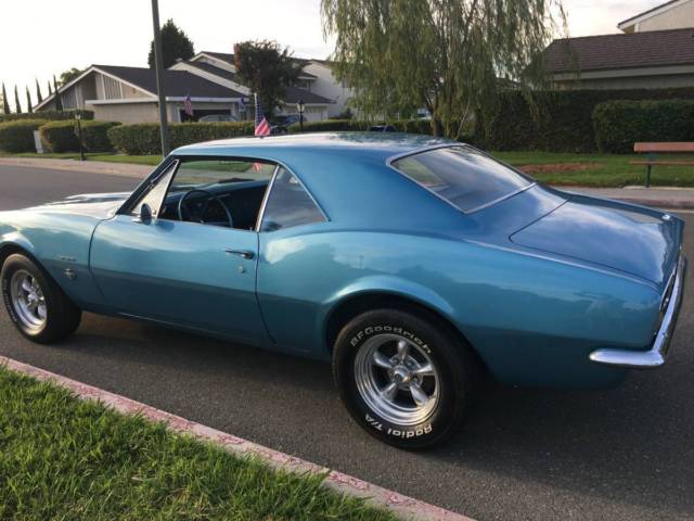 1967 Blue Chevrolet Camaro Coupe