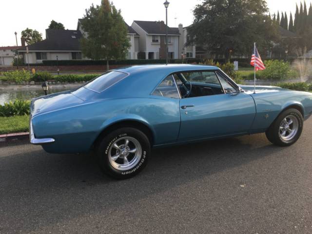 1967 Blue Chevrolet Camaro Coupe