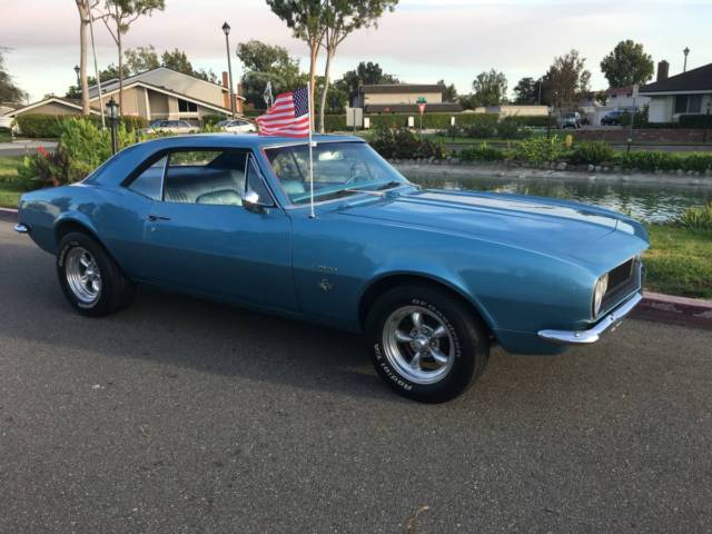 1967 Blue Chevrolet Camaro Coupe