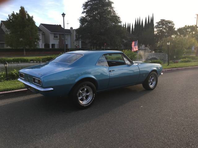 1967 Blue Chevrolet Camaro Coupe