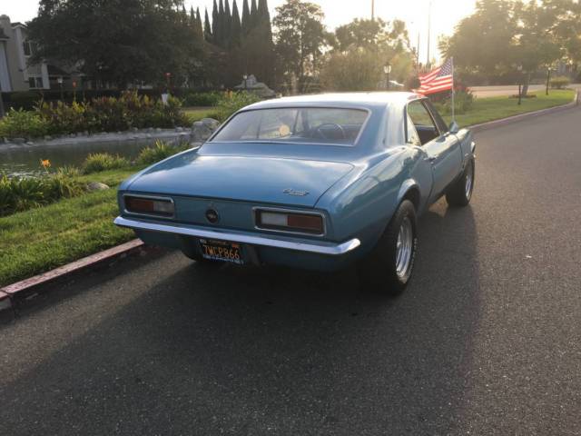 1967 Blue Chevrolet Camaro Coupe