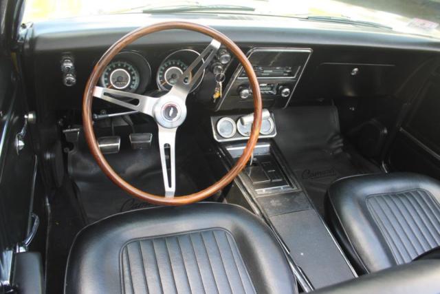 1967 Yellow Chevrolet Camaro Con