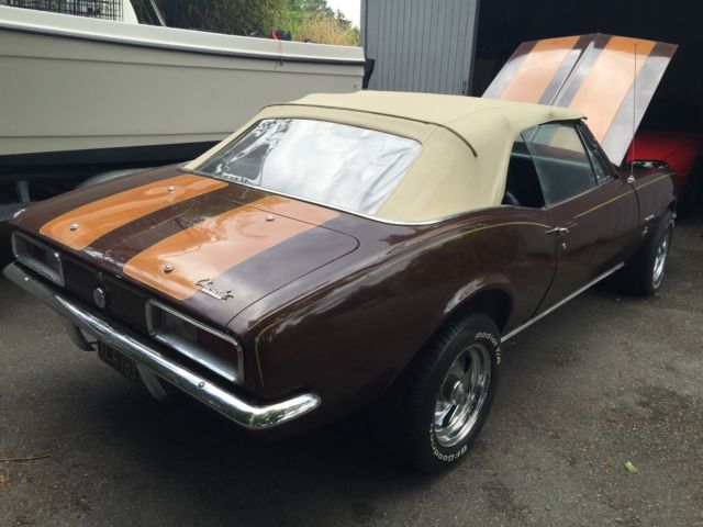 1967 Brown Chevrolet Camaro