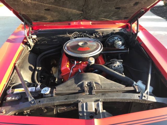 1967 Red Chevrolet Camaro Convertible