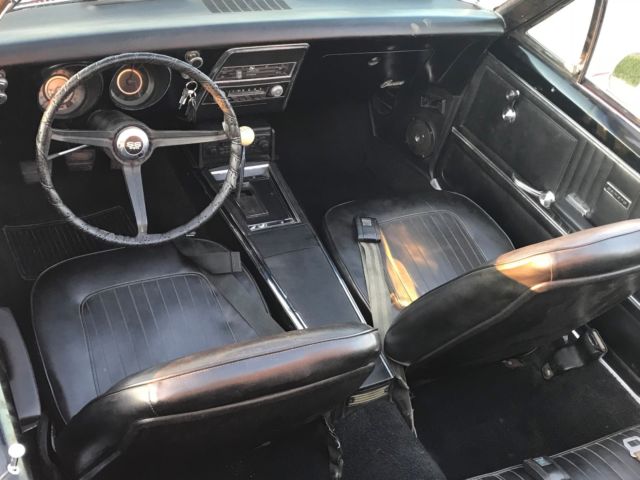 1967 Red Chevrolet Camaro Convertible