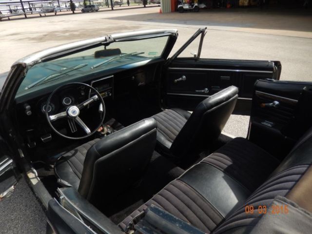 1967 Blue Chevrolet Camaro Convertible