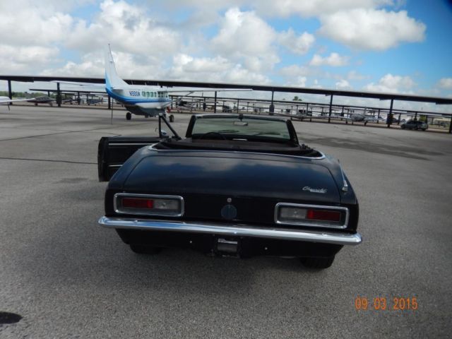 1967 Blue Chevrolet Camaro Convertible