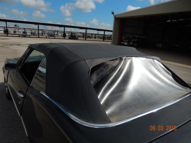 1967 Blue Chevrolet Camaro Convertible