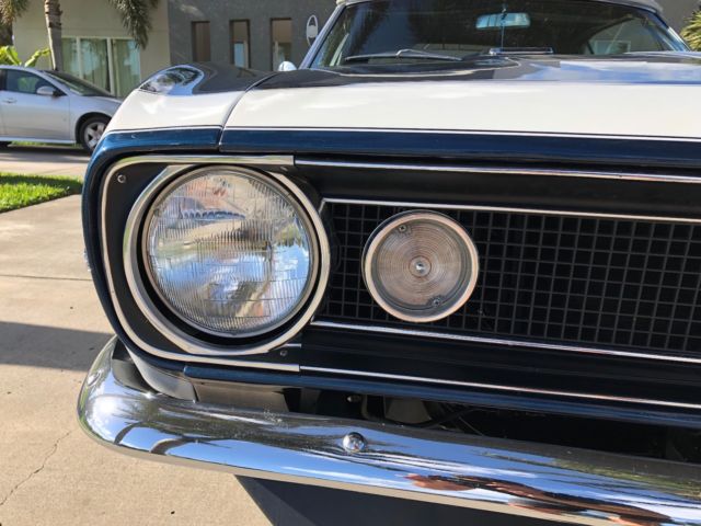 1967 Deepwater Blue Chevrolet Camaro Convertible
