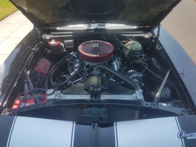 1967 Black Chevrolet Camaro Convertible