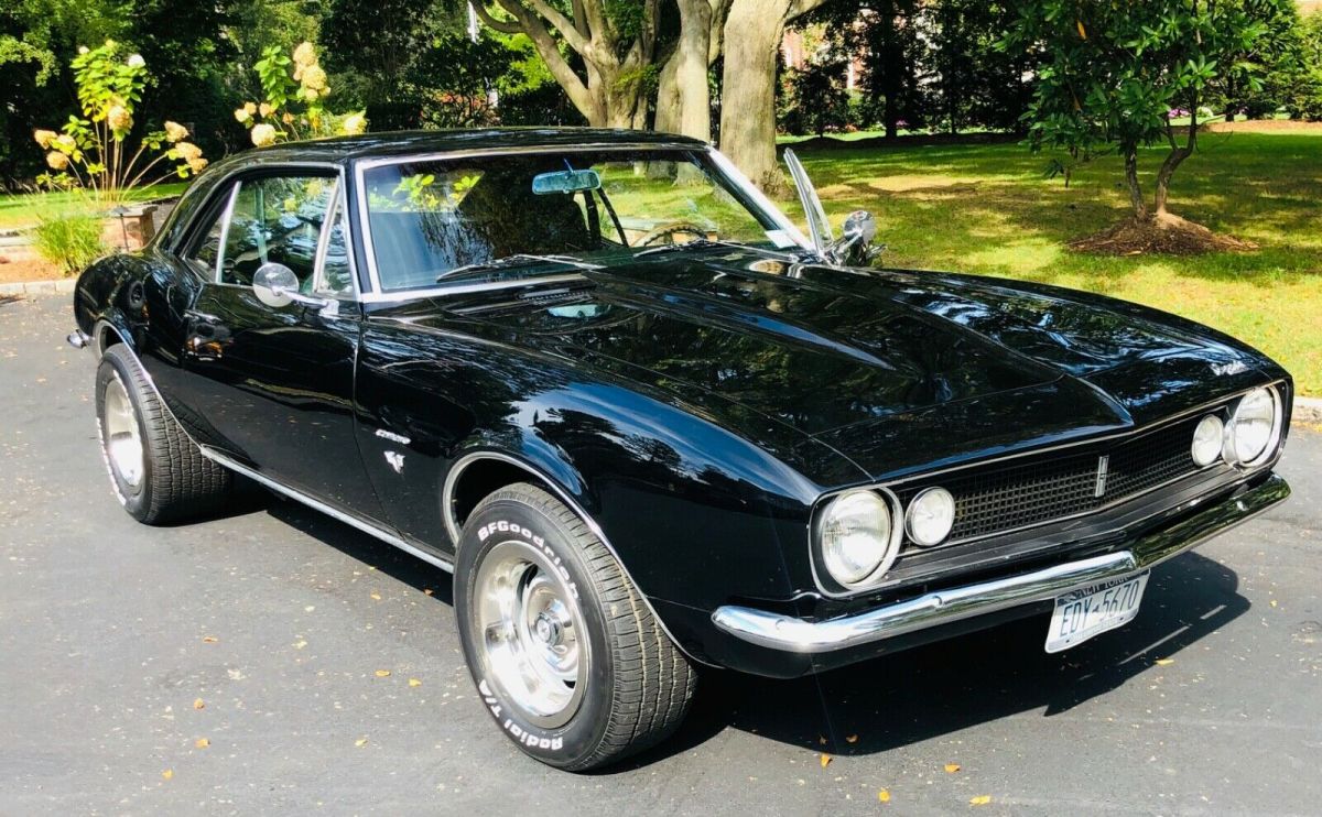 1967 Black Chevrolet Camaro Coupe
