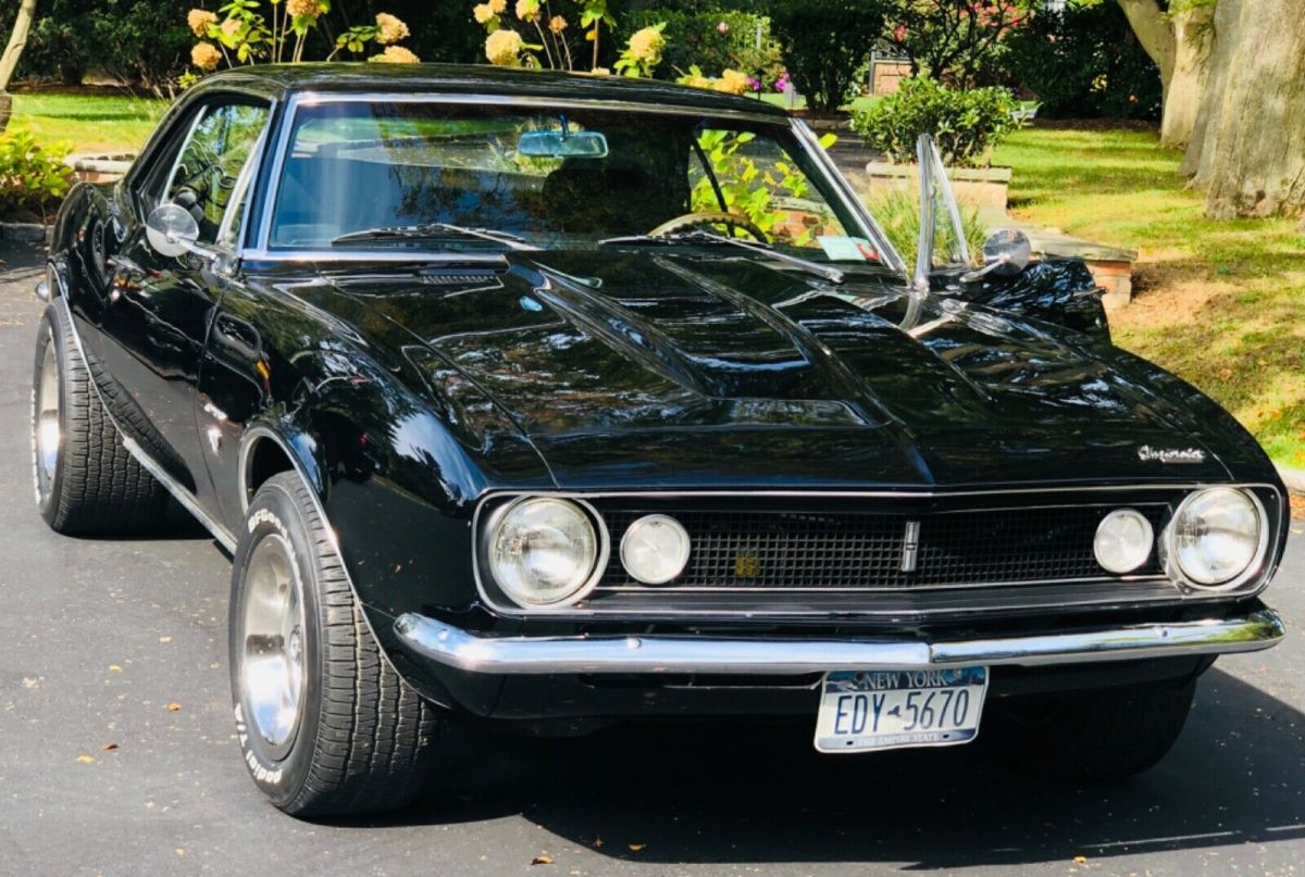 1967 Black Chevrolet Camaro Coupe