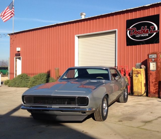 1967 Silver Chevrolet Camaro Coupe