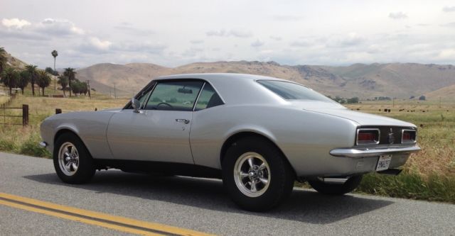 1967 Silver Chevrolet Camaro Coupe
