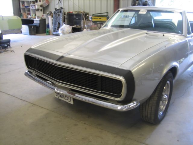 1967 Silver Chevrolet Camaro Coupe