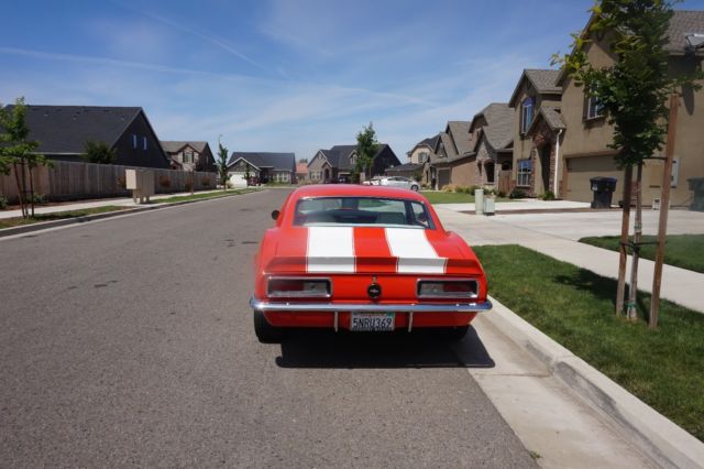 1967 Tangarine Orange Chevrolet Camaro Coupe
