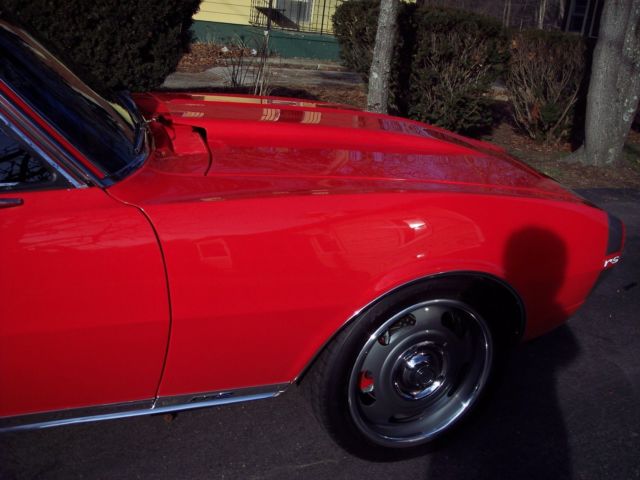 1967 Red Chevrolet Camaro