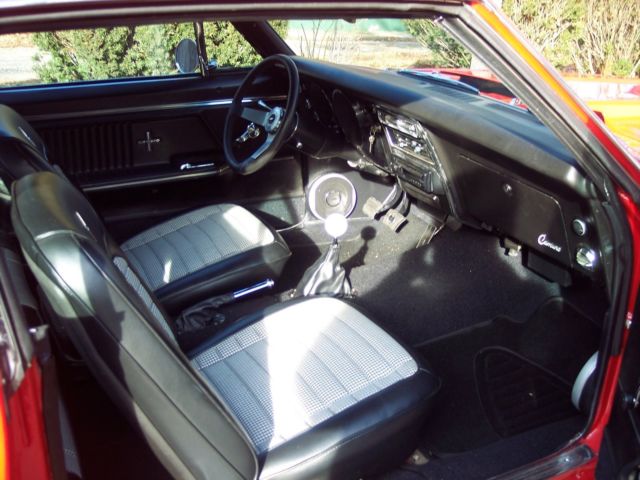 1967 Red Chevrolet Camaro