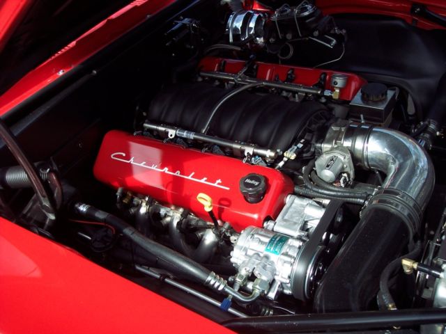 1967 Red Chevrolet Camaro