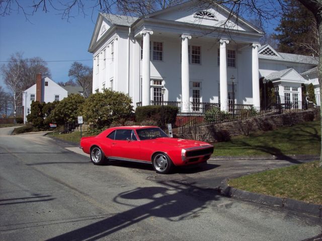 1967 Red Chevrolet Camaro