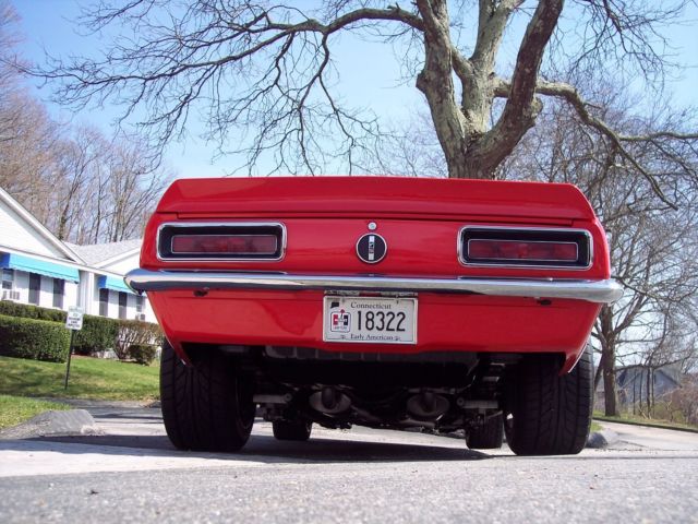 1967 Red Chevrolet Camaro