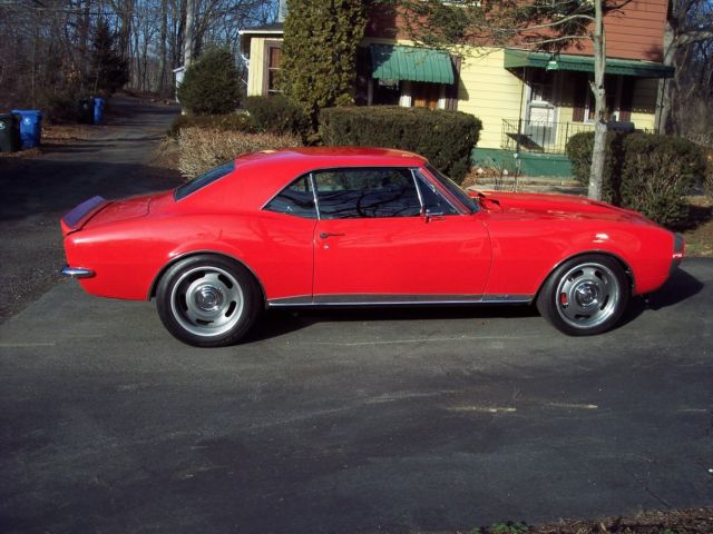 1967 hot red Chevrolet Camaro Coupe
