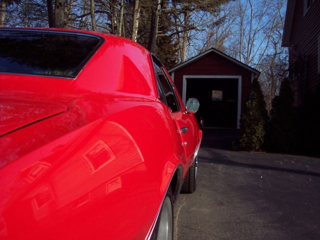 1967 hot red Chevrolet Camaro Coupe