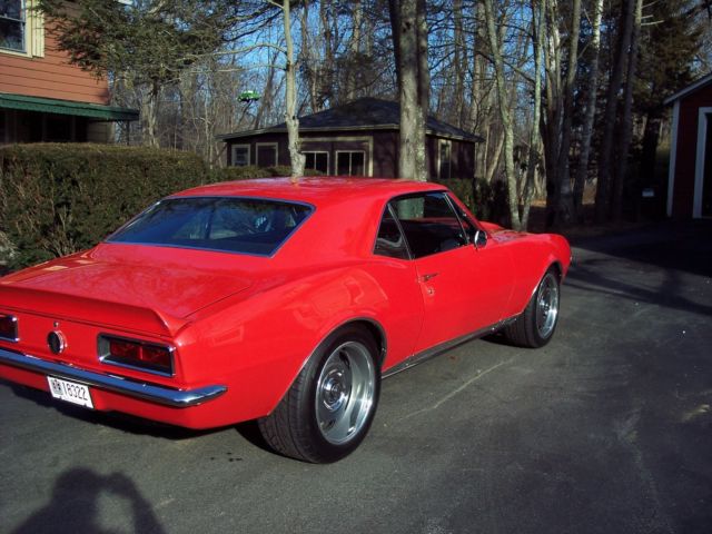 1967 hot red Chevrolet Camaro Coupe