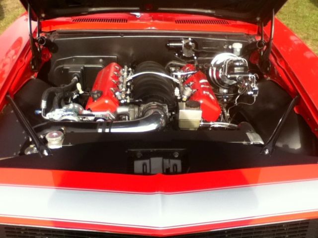 1967 hot red Chevrolet Camaro Coupe