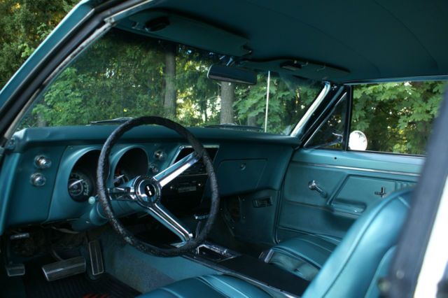 1967 Teal Chevrolet Camaro