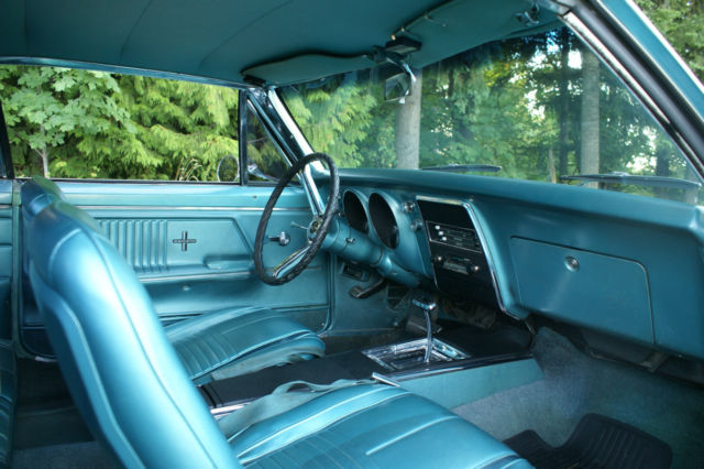 1967 Teal Chevrolet Camaro