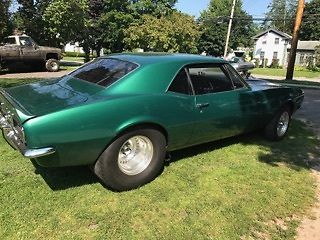 1967 emerald green Chevrolet Camaro Coupe