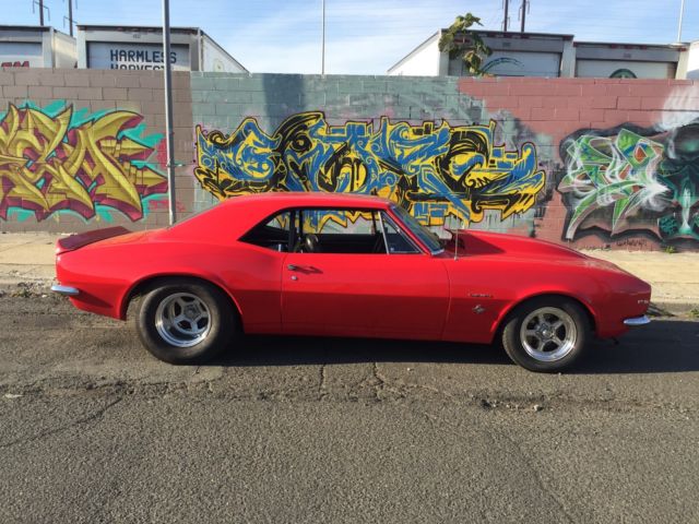 1967 Red Chevrolet Camaro Cab & Chassis