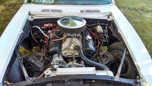 1967 White Chevrolet Camaro