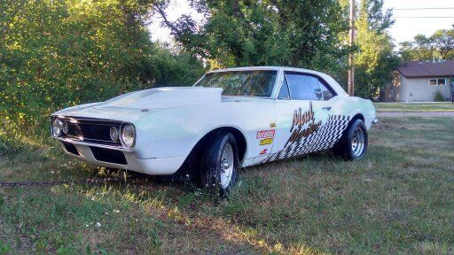 1967 White Chevrolet Camaro