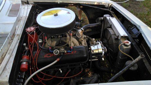 1967 White Chevrolet Camaro