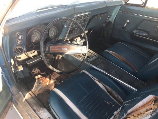 1967 Blue Chevrolet Camaro Coupe