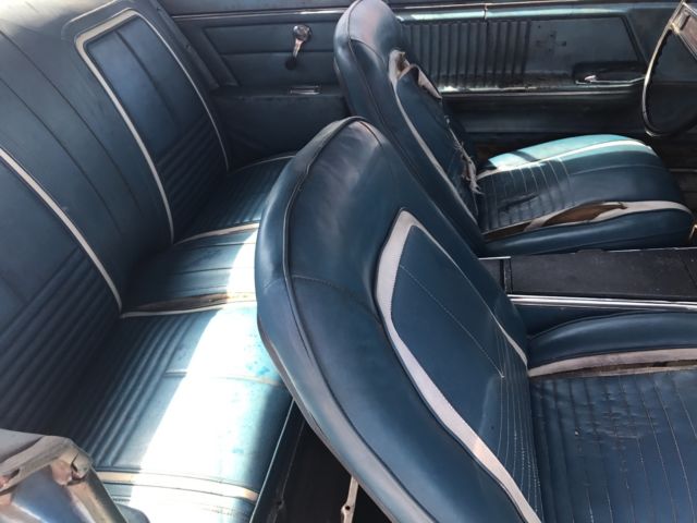 1967 Blue Chevrolet Camaro Coupe
