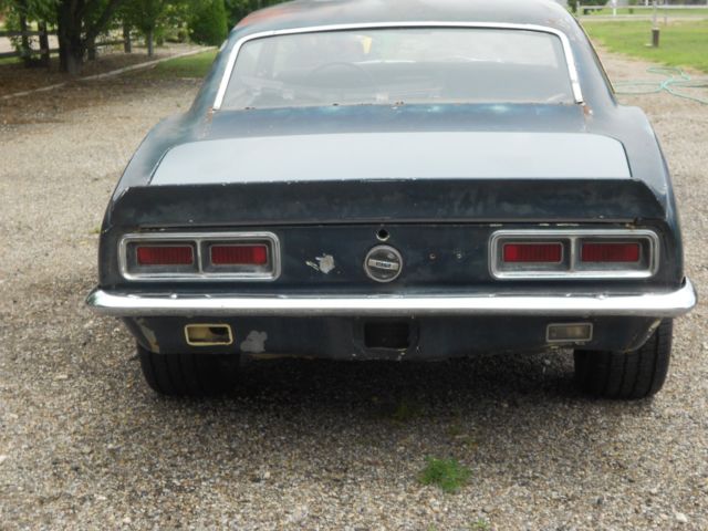 1967 Blue Chevrolet Camaro Coupe