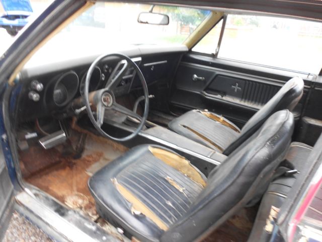 1967 Blue Chevrolet Camaro Coupe