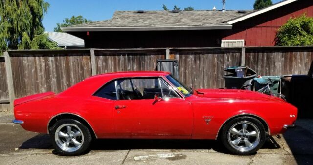 1967 Red Chevrolet Camaro