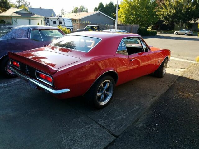 1967 Red Chevrolet Camaro