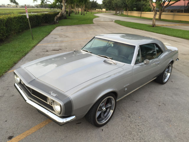 1967 silver Chevrolet Camaro Coupe