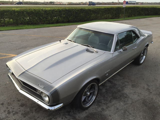 1967 silver Chevrolet Camaro Coupe