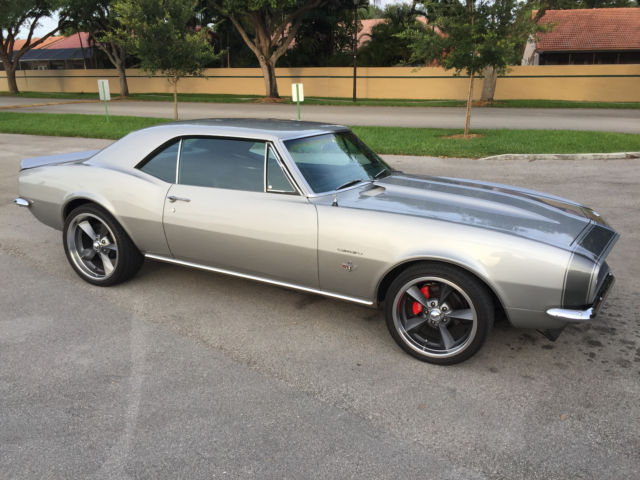 1967 silver Chevrolet Camaro Coupe