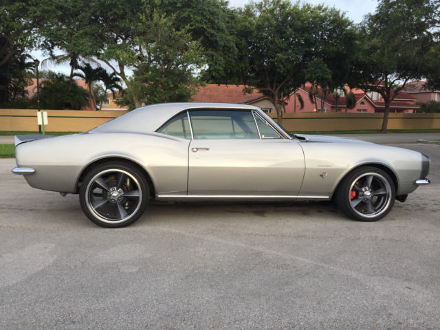 1967 silver Chevrolet Camaro Coupe