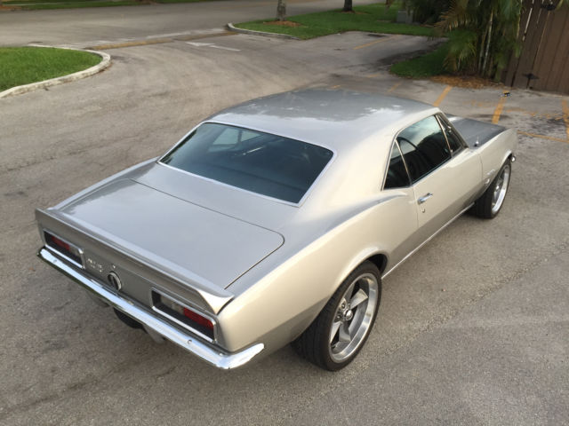 1967 silver Chevrolet Camaro Coupe